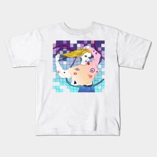 Tetris Dimension Kids T-Shirt